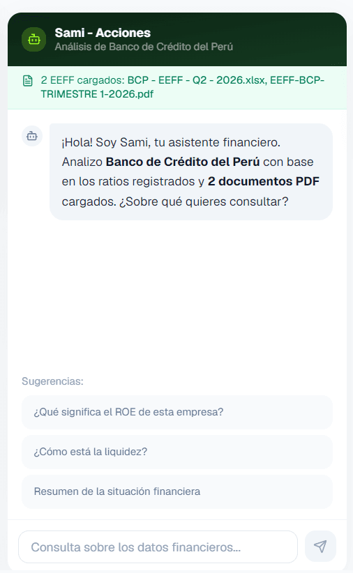 Chat con Sami